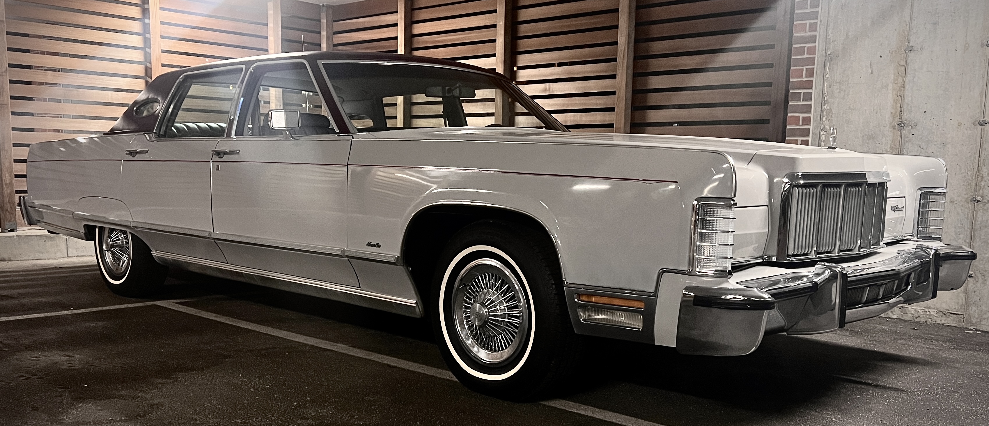 1976 Lincoln Continental Rental Newport RI | Classic Town Car for